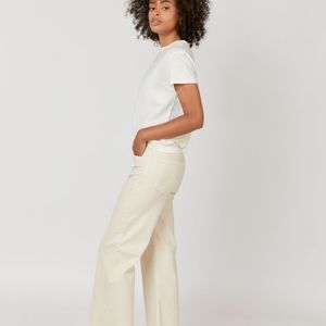 Oliver Logan Aberdeen High Rise Ecru size 28 NWT